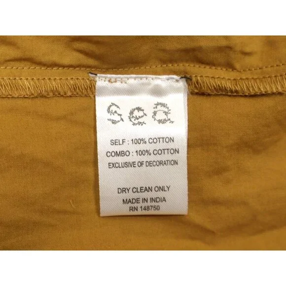 Sea New York Women's Rene Smocked Midi Dress Bronze Sz 6 - Picture 7 of 9